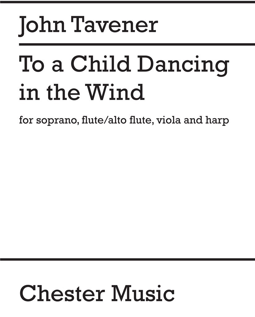 To A Child Dancing In The Wind